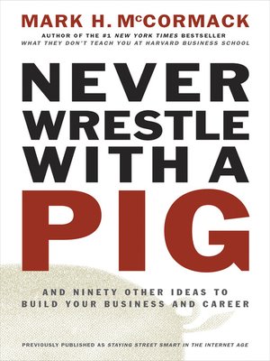 cover image of Never Wrestle with a Pig